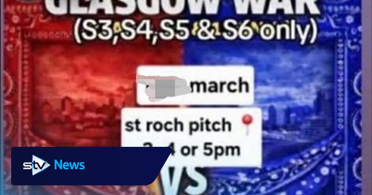 ‘Glasgow War red vs blue’ social media posts ‘promoting violence’ circulate around schools
