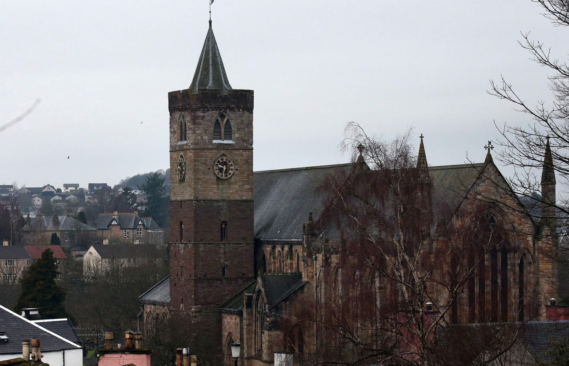 Some funerals took place at Dunblane Cathedral