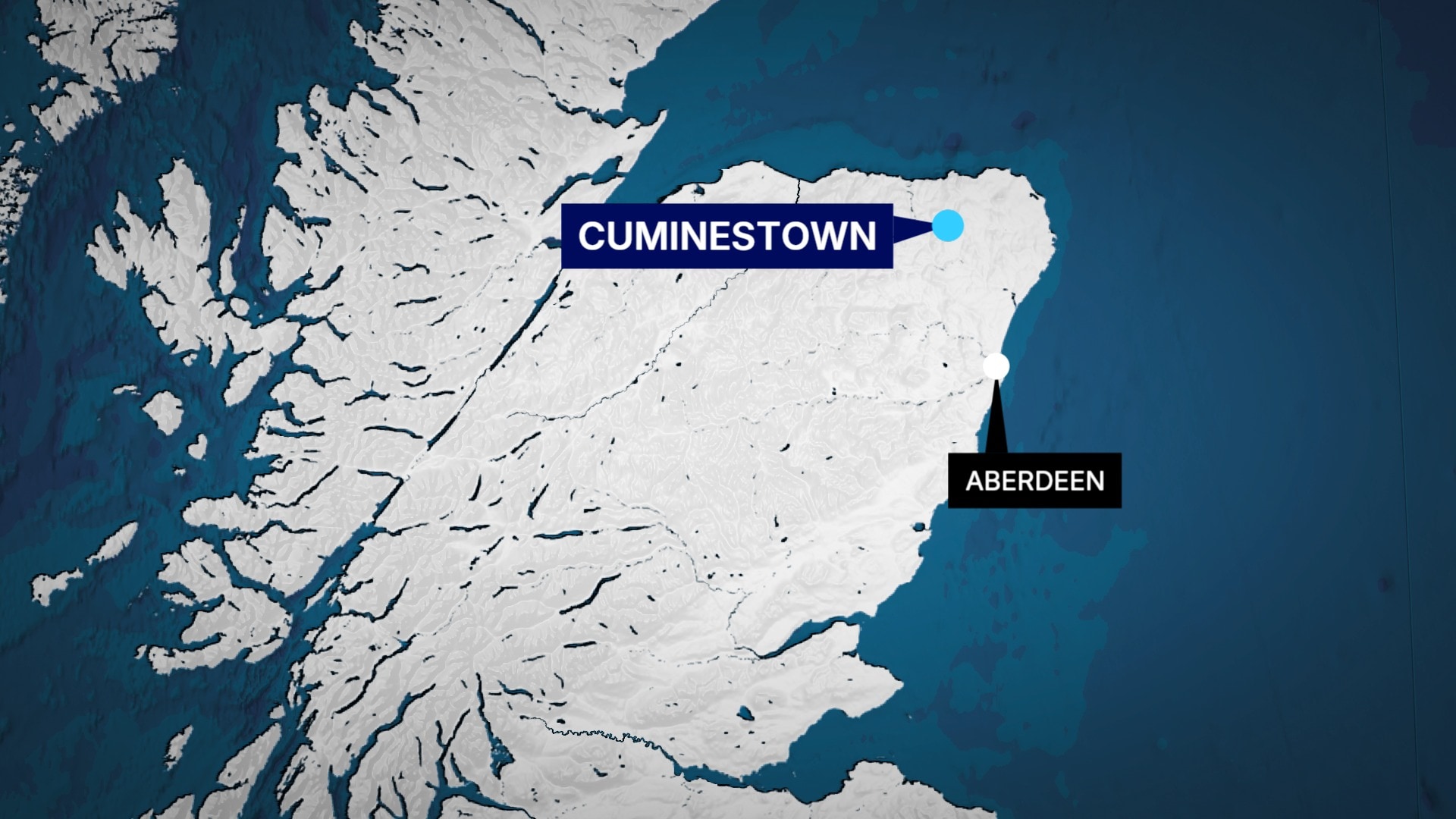 Emergency services were called to Auchry Road in Cuminestown at around 8.10am on Saturday.