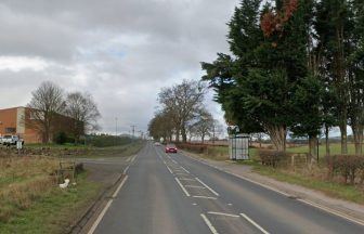 Three taken to hospital after two-car crash on A91 in Fife