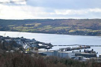 Two arrested attempting to enter Faslane nuclear base