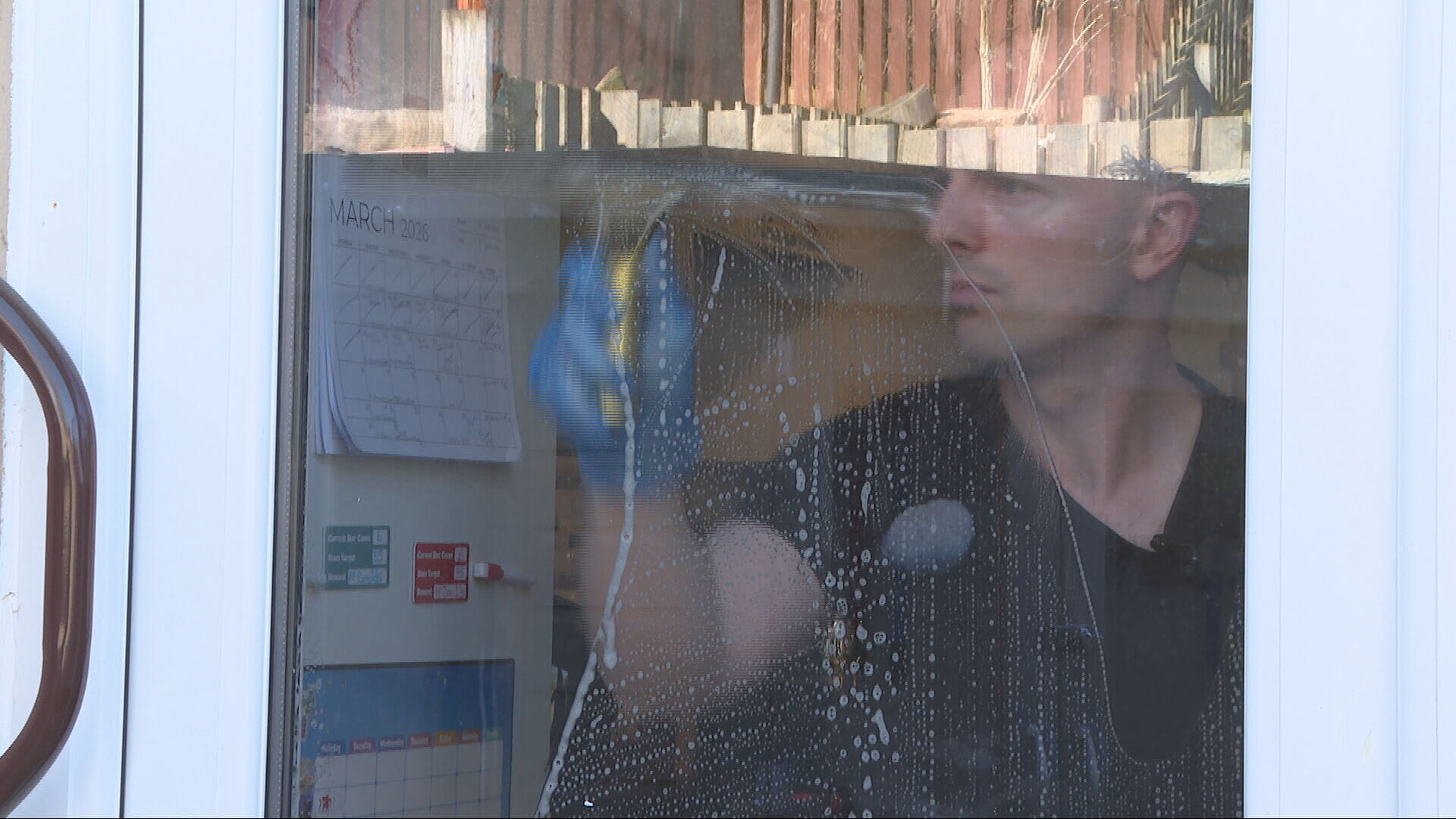 Window cleaner Daniel says he may have to look for other work as his condition progresses