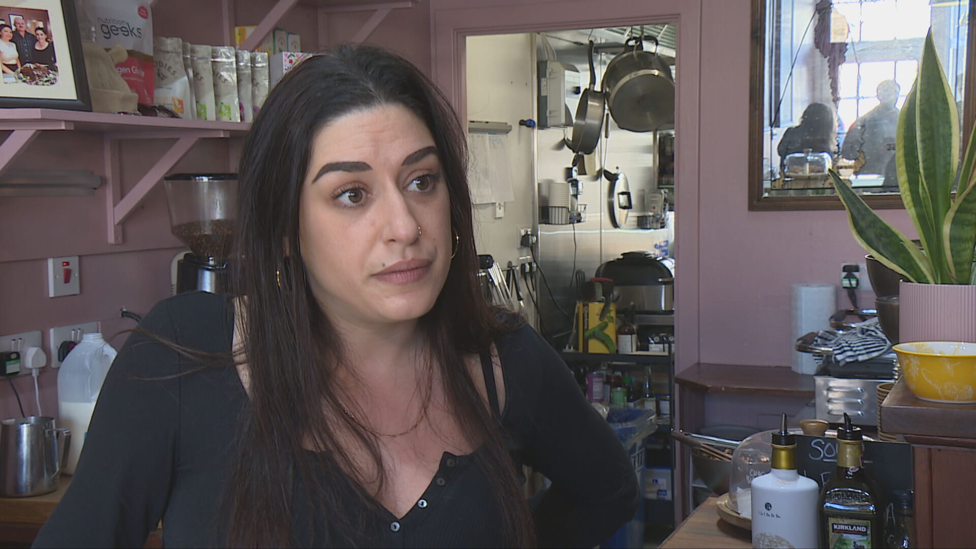 Cafe owner Roxy Hessami