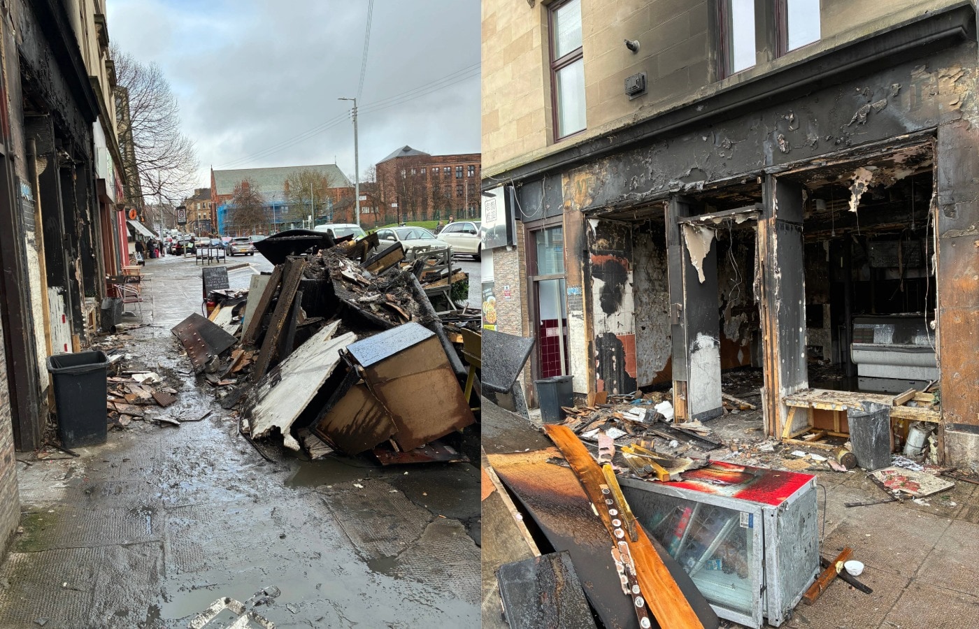 Hyndland Street fire