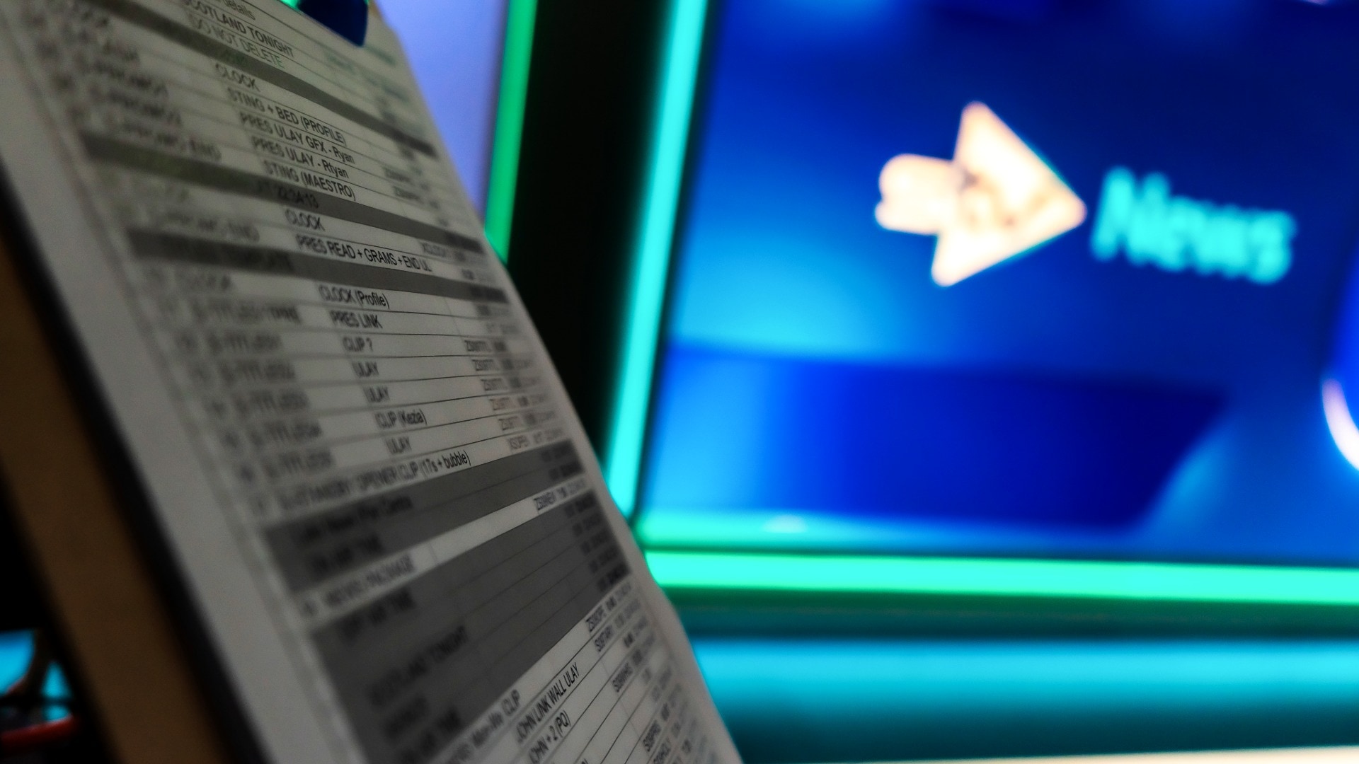 Behind the scenes of the News at Six