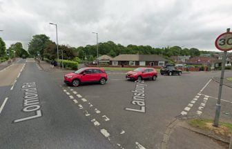 Road closed after two-car crash involving two pedestrians in Balloch