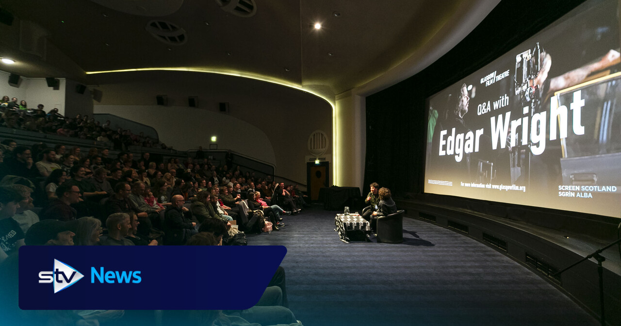 Edgar Wright beschreibt Glasgow als idealen Drehort während der Fragerunde ...