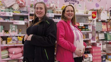 Aberdeenshire Asda celebrates three mums-to-be this Mother’s Day
