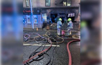 Glasgow tenement evacuated after BBQ restaurant engulfed by fire