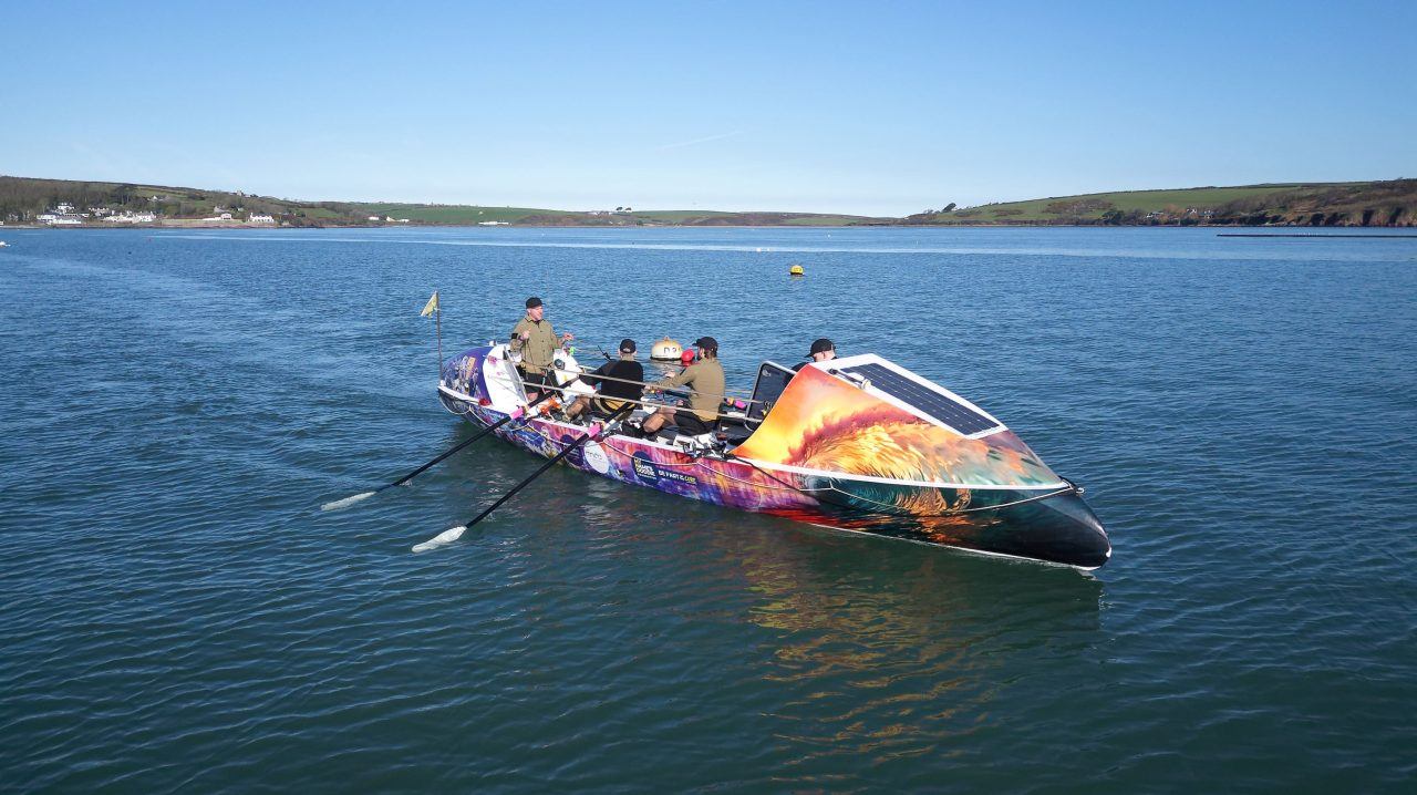Rowers circumnavigating Britain in ‘brutal’ charity challenge arrive in Scotland