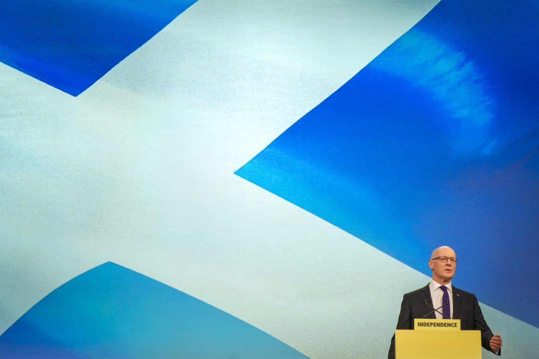 Better future possible for Scotland away from Westminster, John Swinney to say