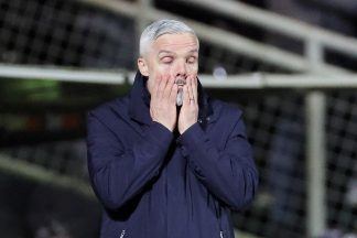 Jim Goodwin slams Dundee United’s late derby switch-off as ‘pathetic’