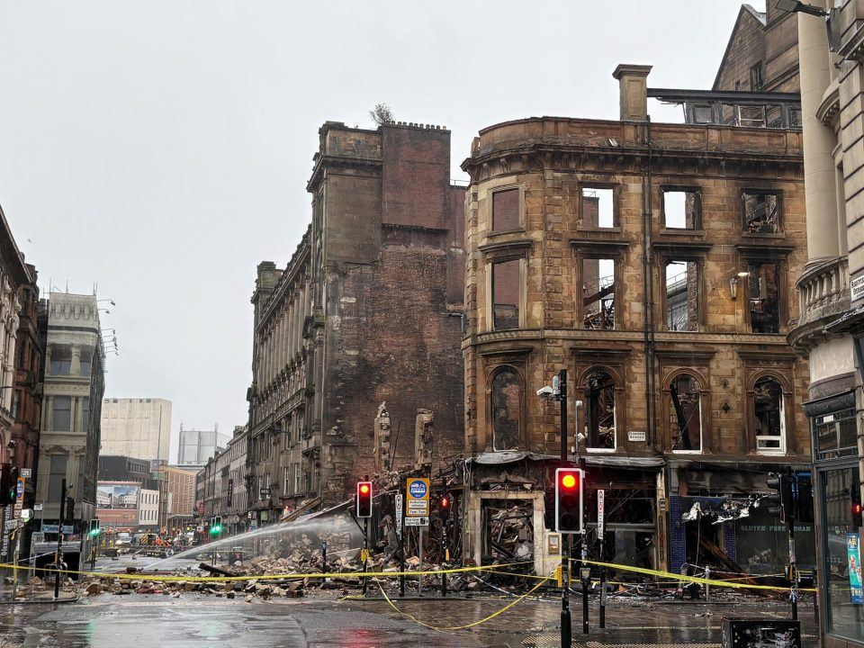 Swinney to consider planning law change in wake of Glasgow fire