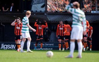 Celtic stumble in title race with damaging defeat at Dundee United