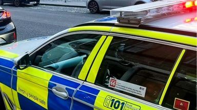 Six in hospital after crash involving bus, campervan and car on A77