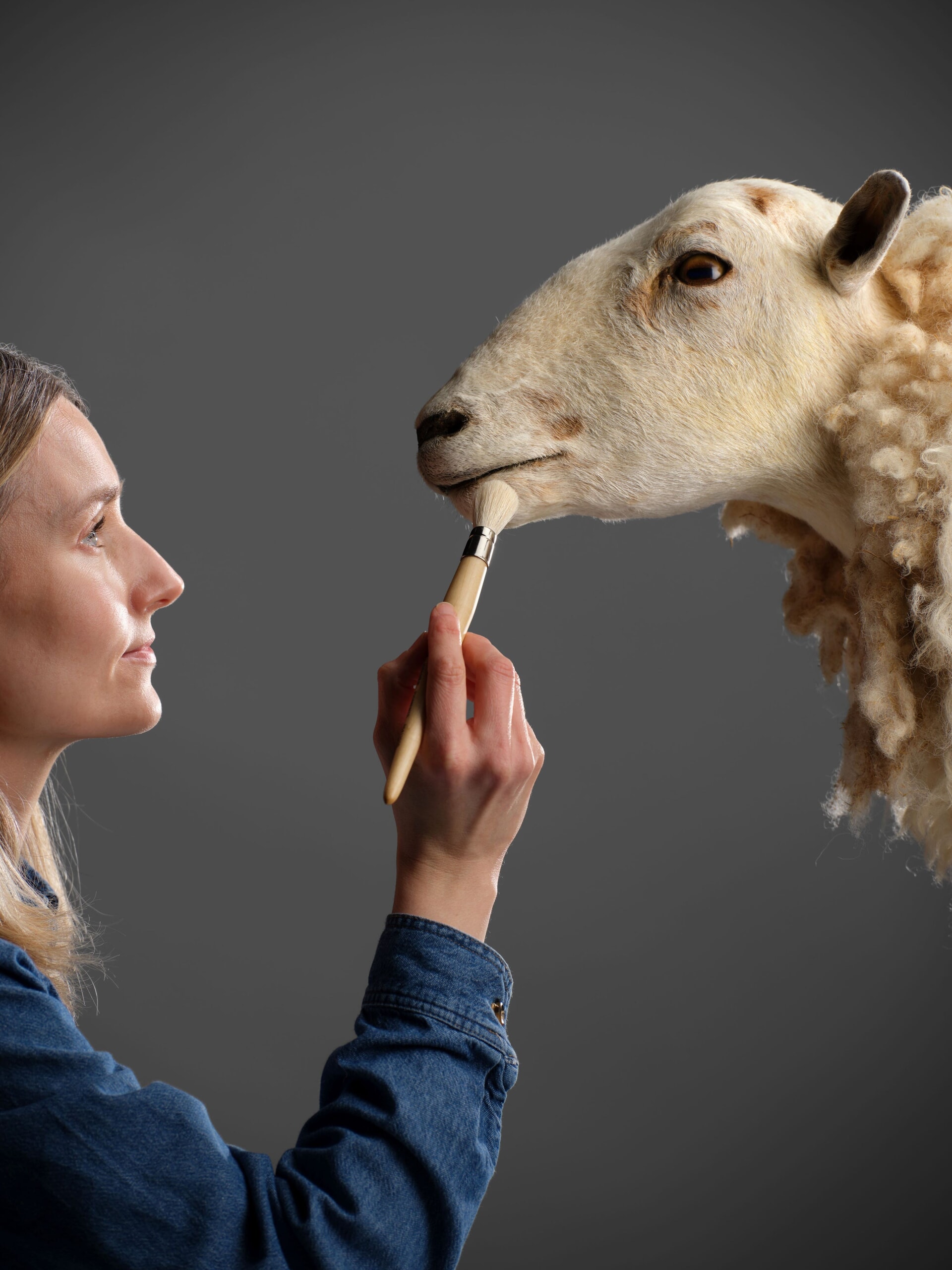 Morag and her identical twin Megan were cloned from the same embryo