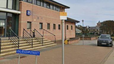 Woman dies outside Aberdeenshire police office during early hours