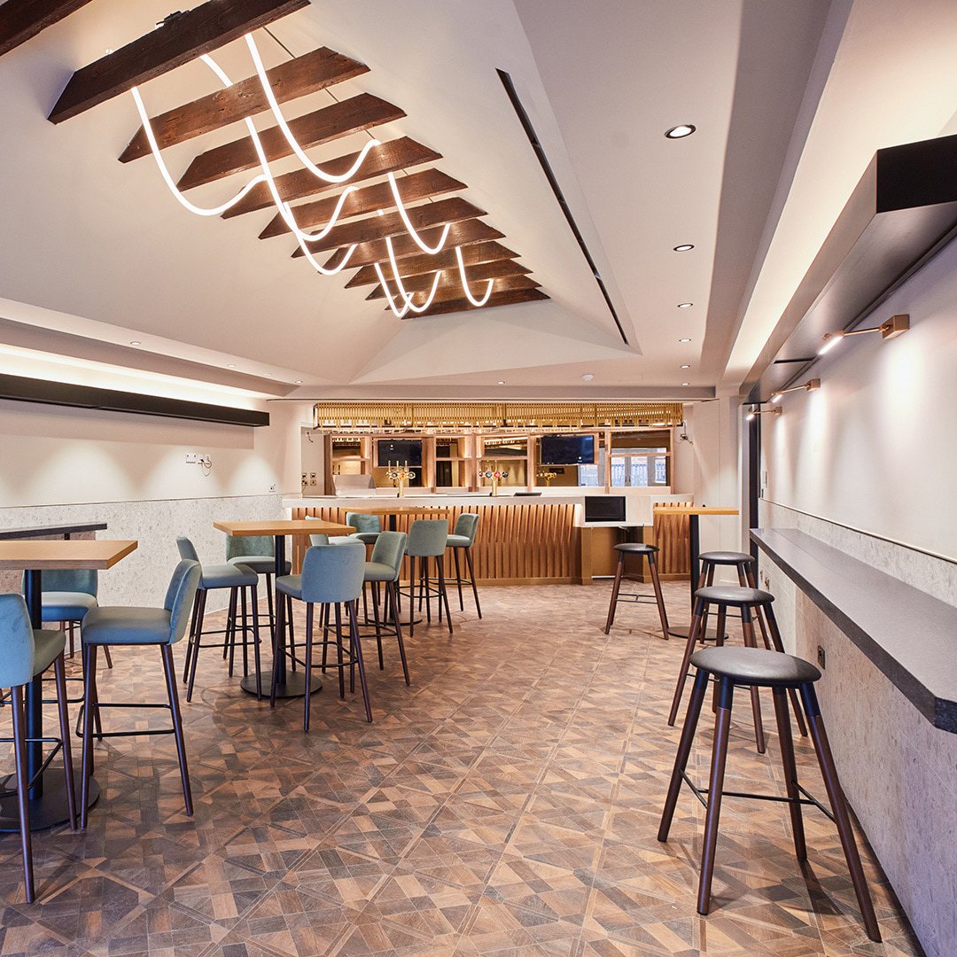 New accessible spaces have been created whilst retaining key features of the building