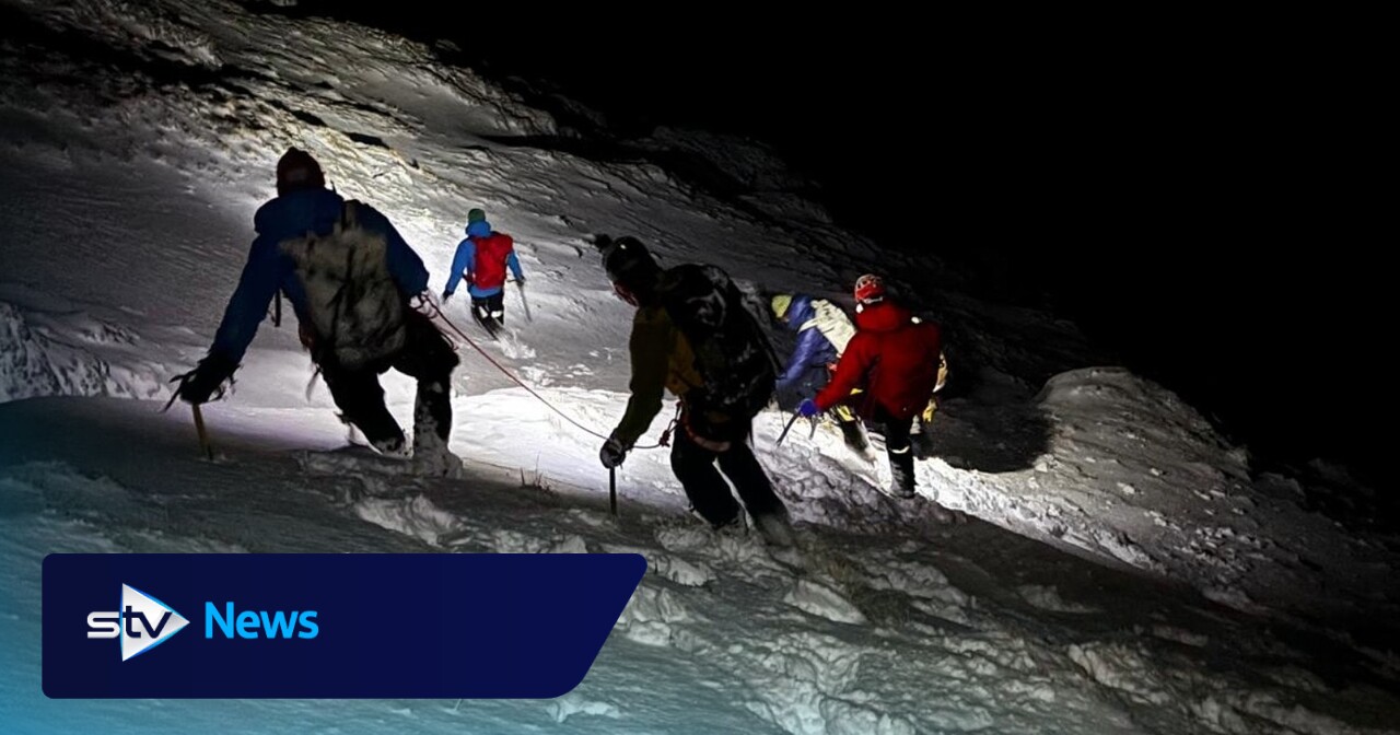 Mountain rescue launched after three climbers injured in severe weather ...