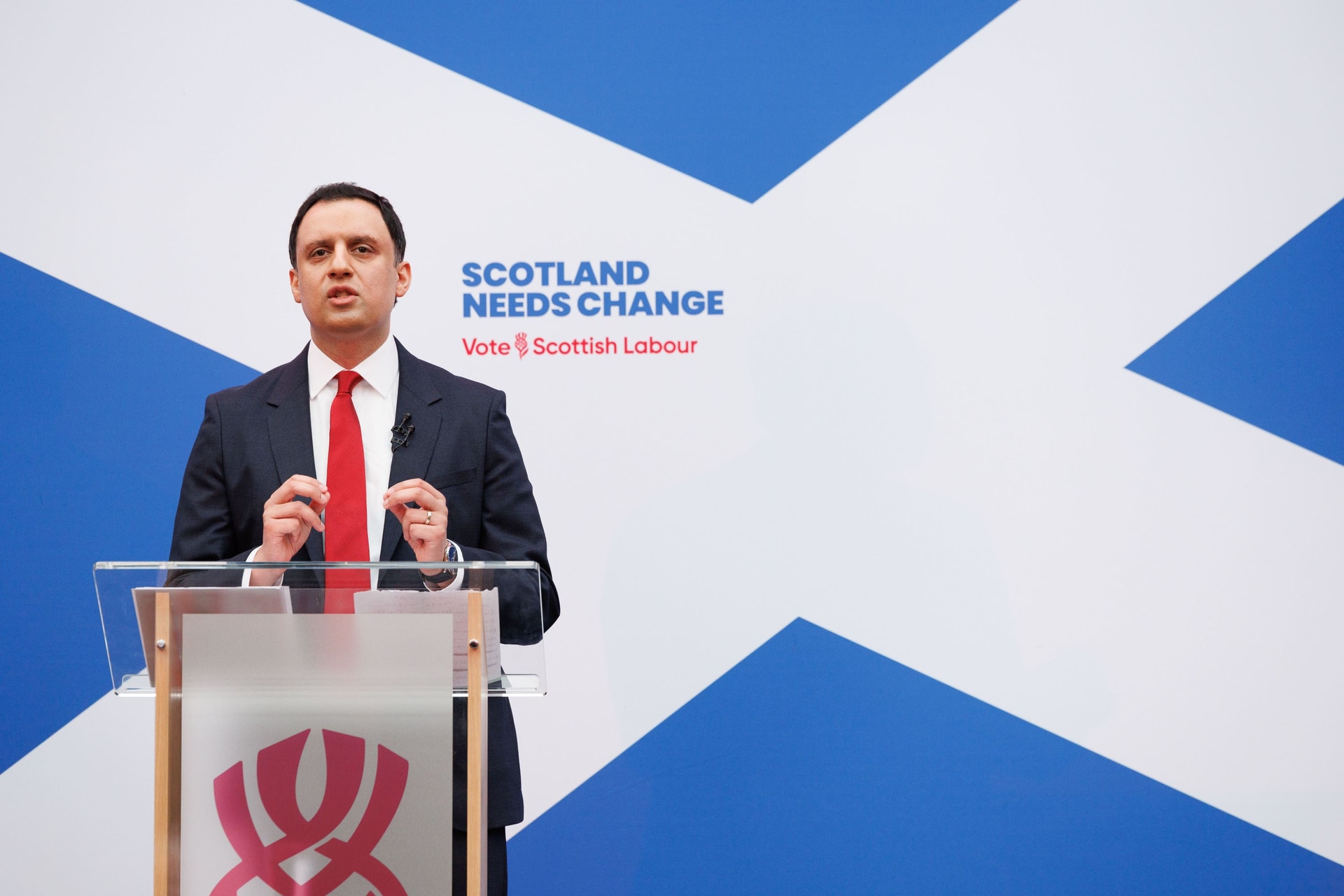 The Scottish Labour leader will visit the ferry terminal in Stornoway on Monday