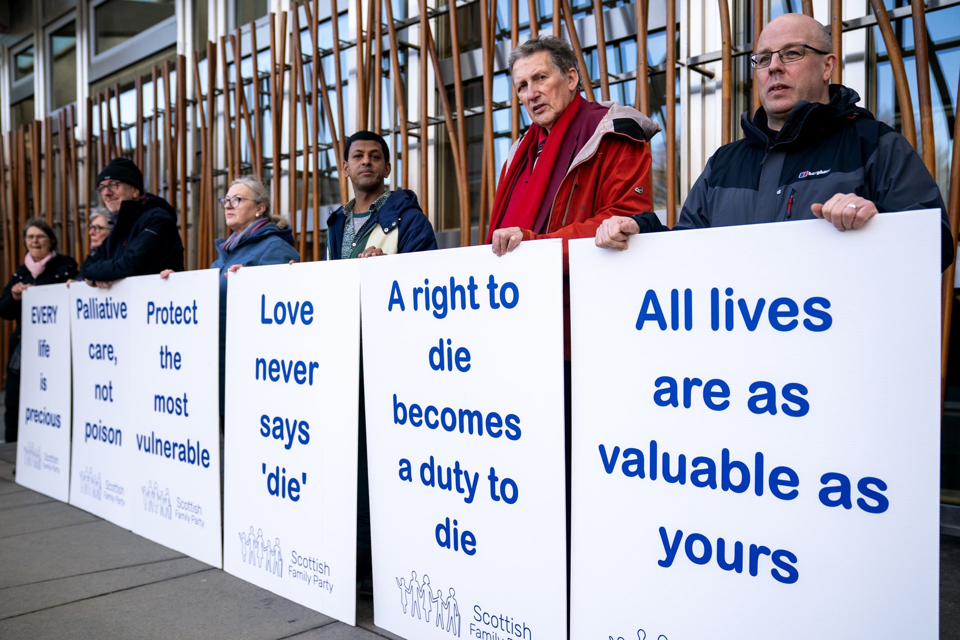 Opponents of assisted dying had raised concerns about the impact the change could have on vulnerable and disabled Scots (Jane Barlow/PA)