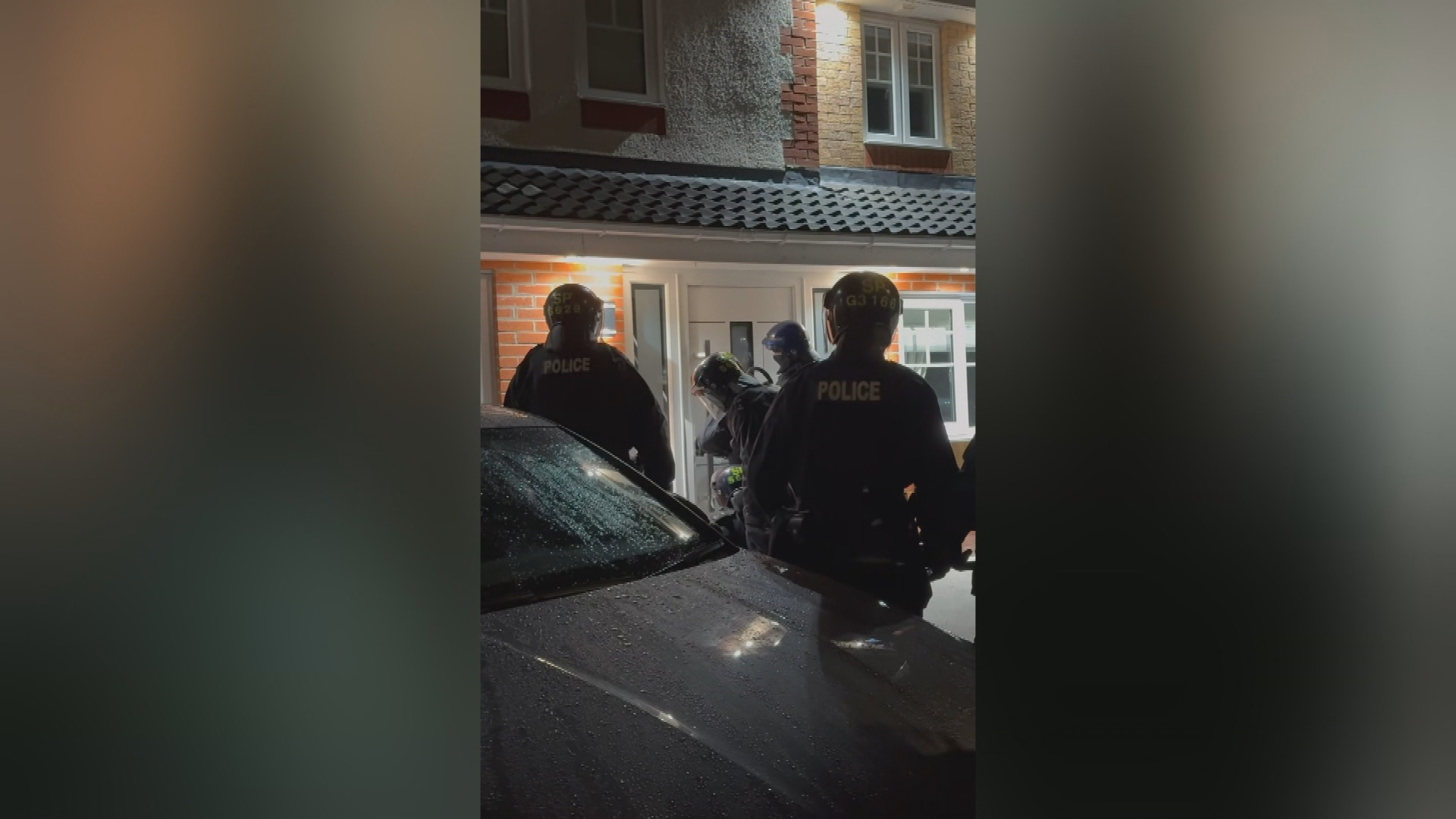 Homes were raided as part of a major operation in Spain and Scotland