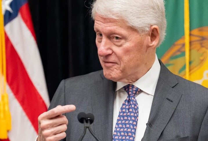 Former president Bill Clinton