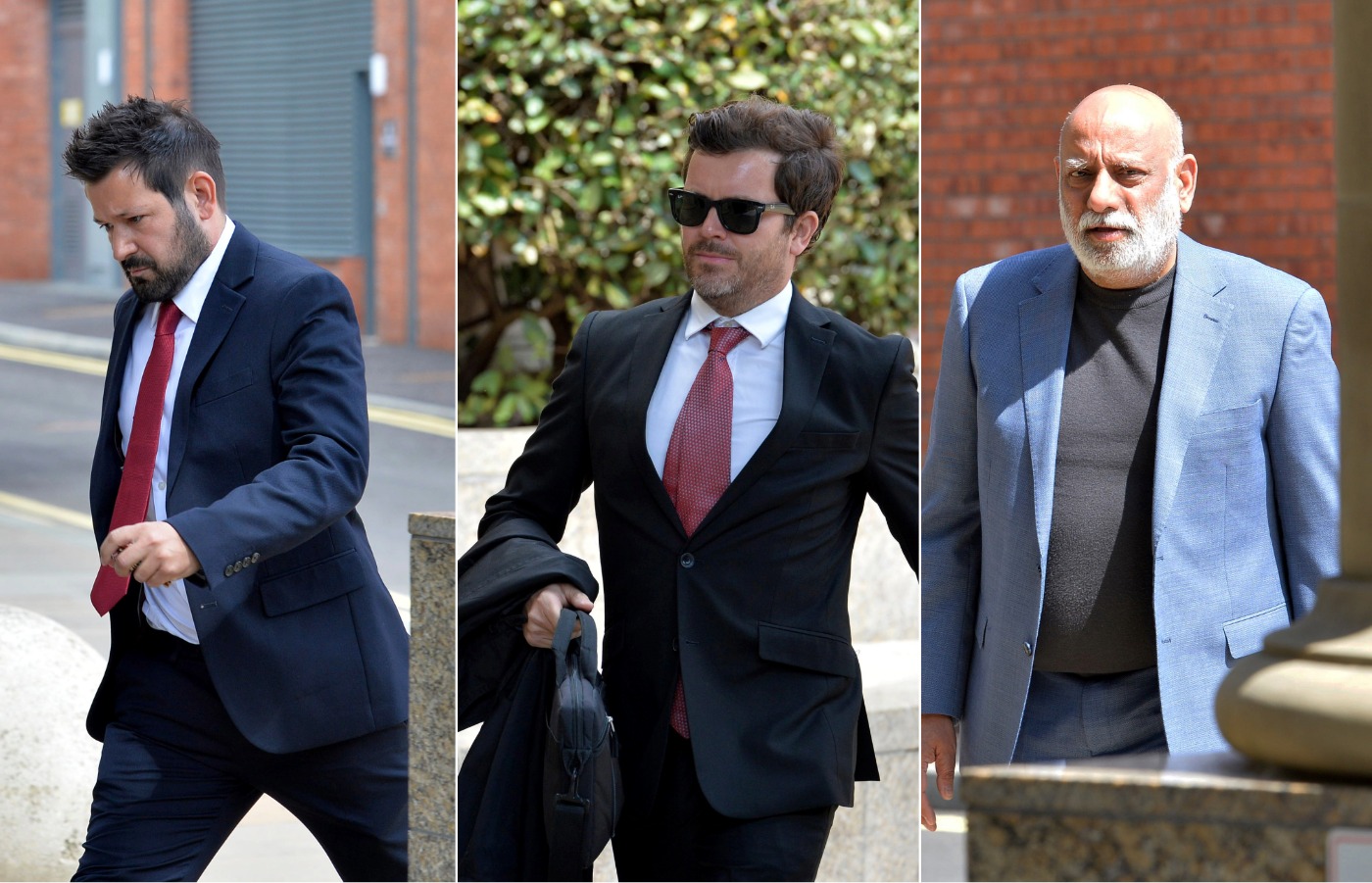 Antonio Carbajosa, 41, Kevin Campbell, 44, and Khalid Javid, 67