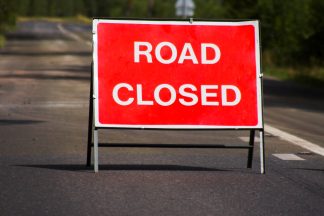 A90 closed in both directions after two-vehicle crash