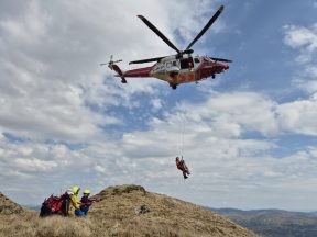 Tayside volunteers launch double rescue for two ankle injuries during training day