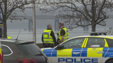 Major search under way after person seen entering water in Dundee