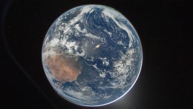 Artemis astronauts capture Earth’s brilliant blue beauty as they leave it behind