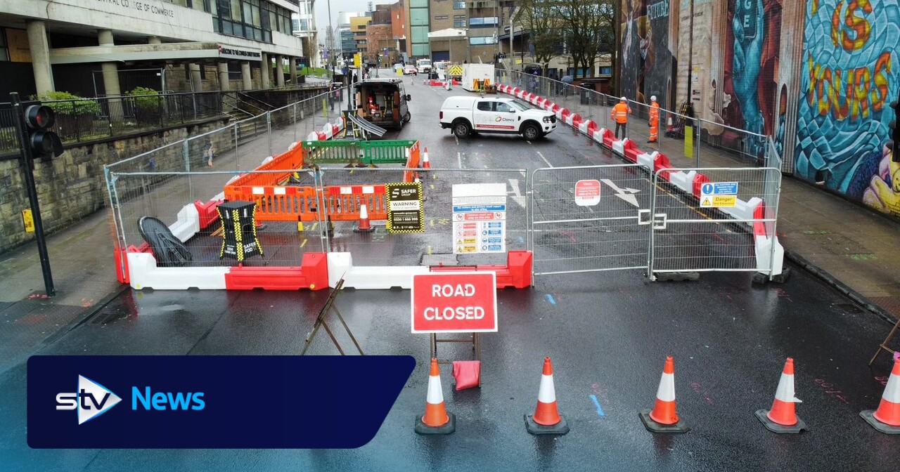 Cathedral Street sewer repairs in Glasgow city centre to take another two ...