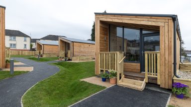 Scotland’s newest homelessness village officially opens