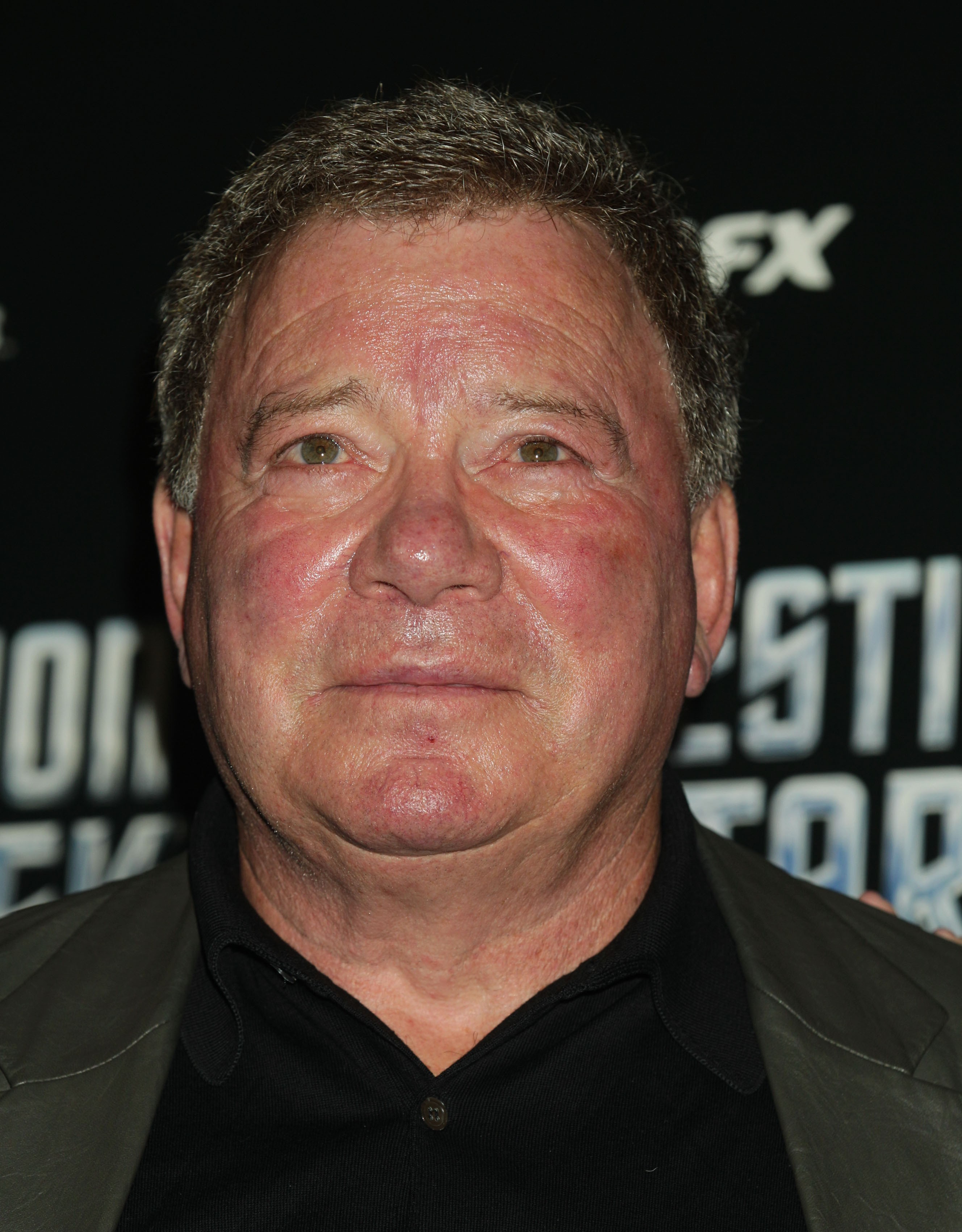 Former Star Trek captain William Shatner, who played Captain Kirk, at Destination Star Trek at the ExCel Centre in London