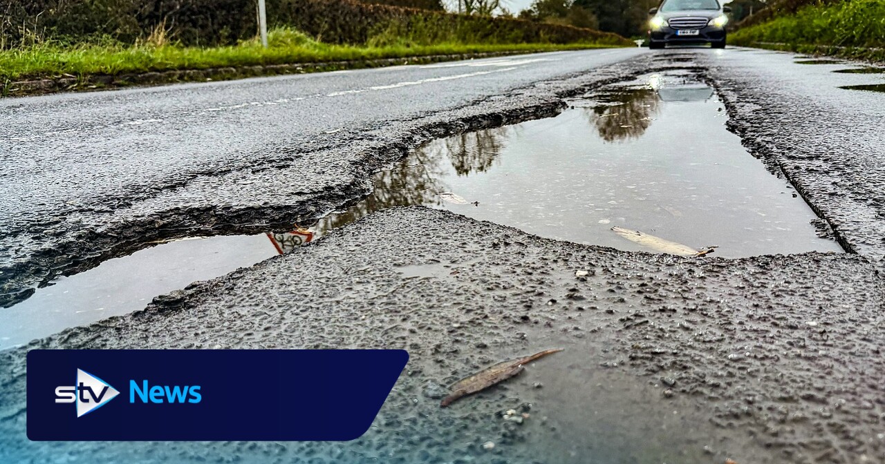 Scotland’s ‘dangerous’ pothole problem revealed