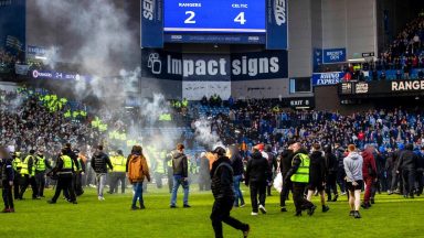 Four more men charged as investigation into Old Firm disorder continues