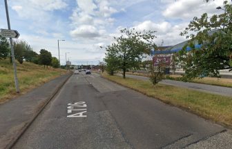 Teenage motorbike rider, 16, and passenger, 25, seriously injured in crash with car in Glasgow