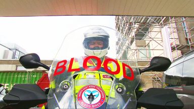 Blood bikes help get patients home faster