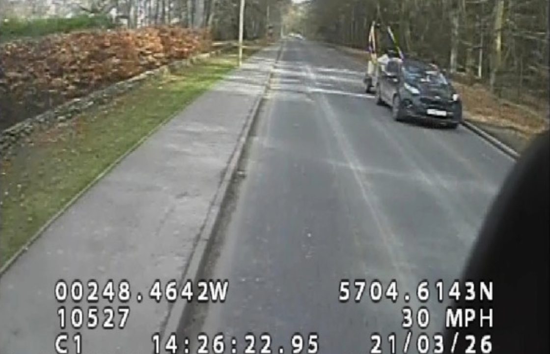 Search for driver towing trailer who hit vehicle stopped at traffic lights