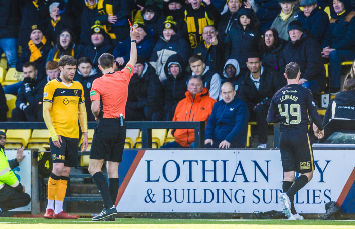 Hearts lose appeal against Marc Leonard’s red card