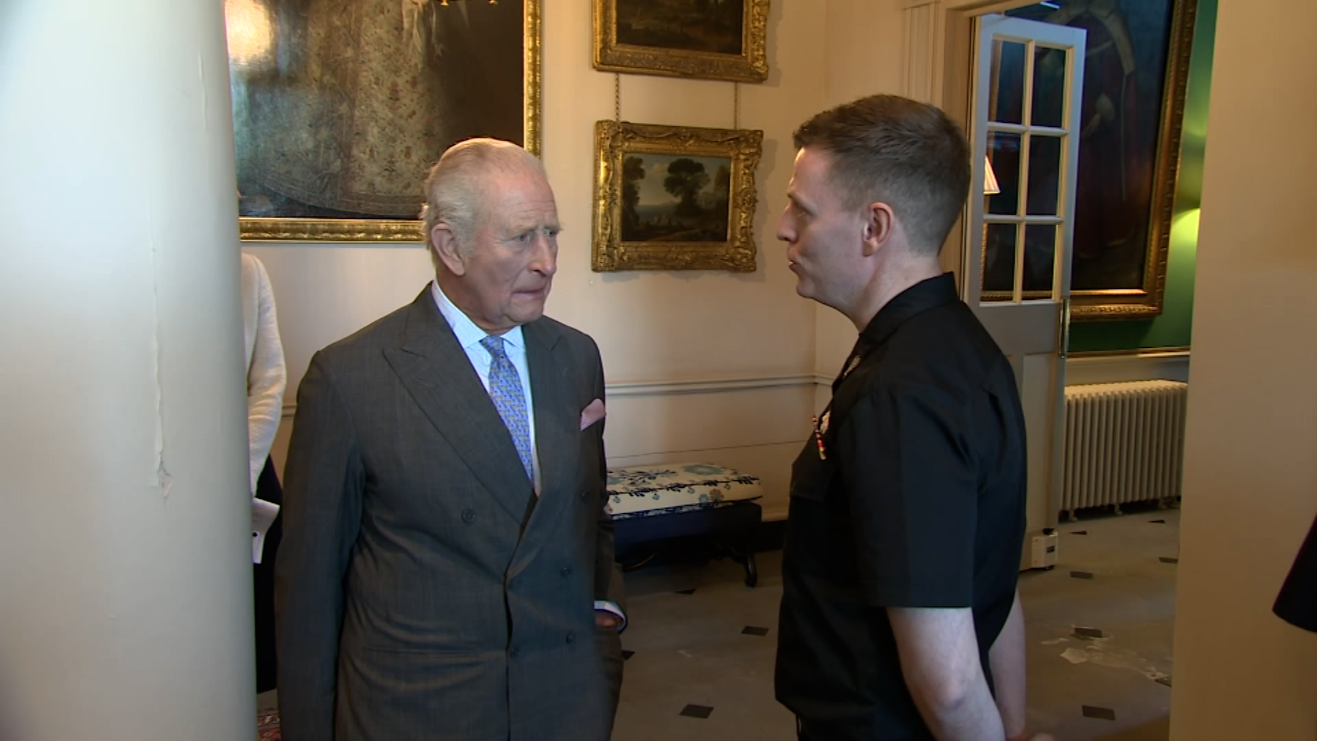 Commander Stephen Nesbitt described the meeting as an 'honour'.