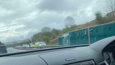 Two drivers dead in crash after car ‘driven on wrong side’ of M90