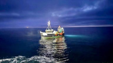 Boat rescued in thick fog near Scotland’s largest offshore wind farm off the coast of Montrose