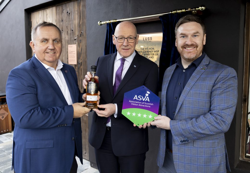 New Loch Lomond distillery awarded five-star rating months after opening