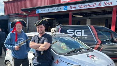 Scots father and son to embark on 2000-mile charity drive to Portugal