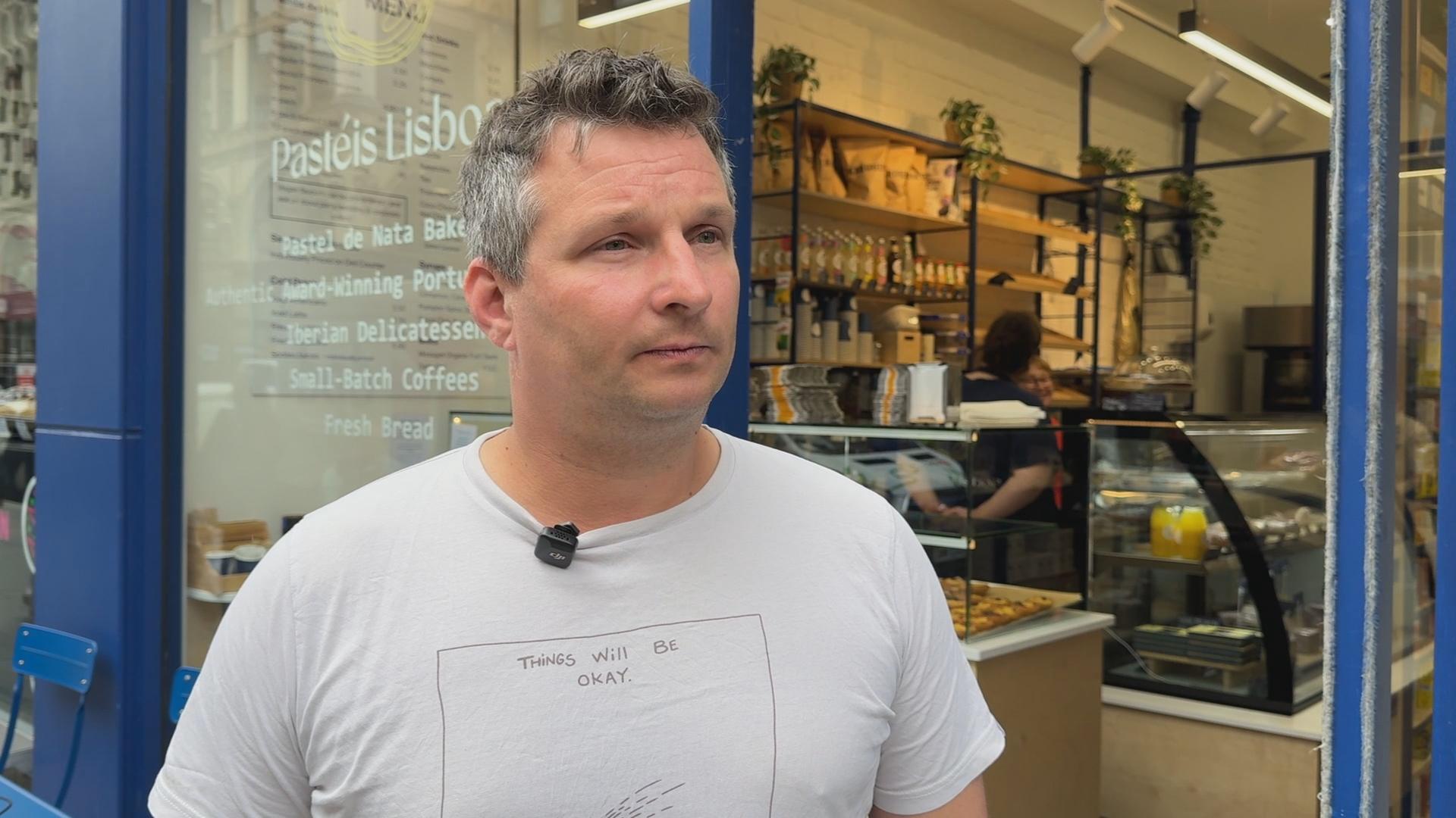 Pasteis Lisboa co-owner Sebastian Batawitcz