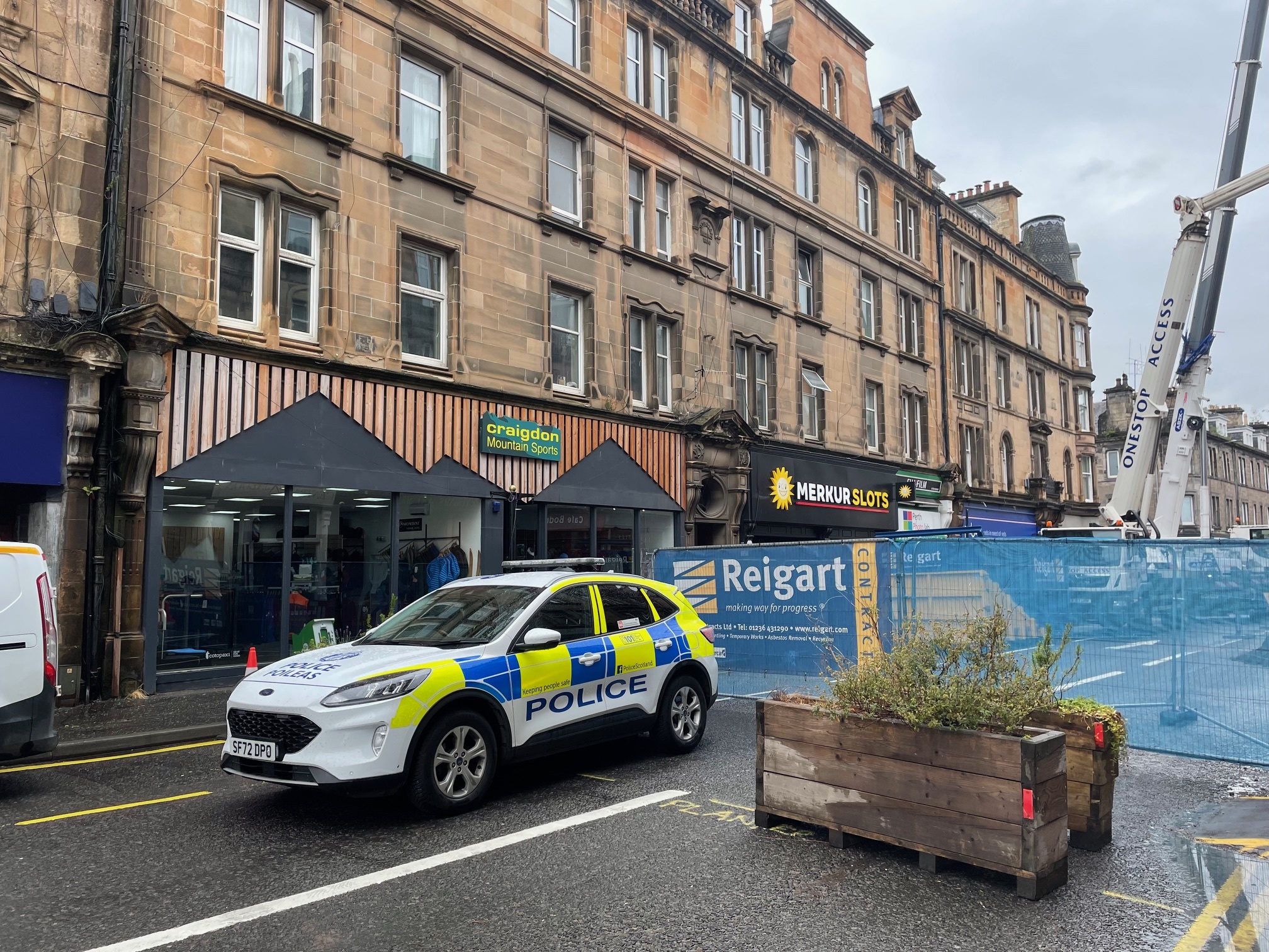 A man died in the fire