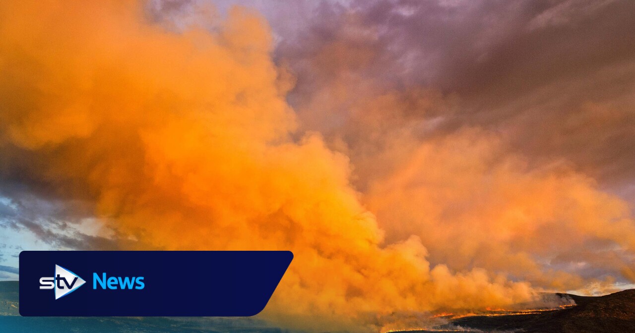 Very high risk of wildfire in parts of Scotland amid dry weather