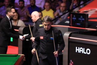 Ronnie O’Sullivan had booked flight home before Crucible defeat to John Higgins